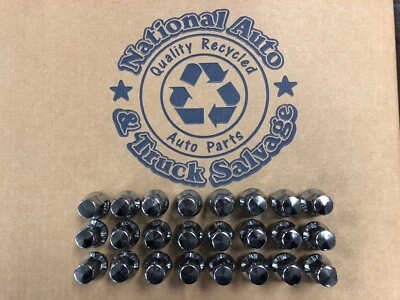 New 24 Ford F150 2004-2014 14x2 Factory OEM Replacements Chrome Lugs Lug Nuts  - Image 1 of 3
