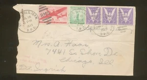 A27 - 1942 SPECIAL DELIVERY COVER, DENVER, CO TERM RPO POSTMARK - Picture 1 of 2