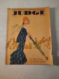 1929 July 27 JUDGE MAGAZINE LENZ BRIDGE CONTEST - Picture 1 of 11