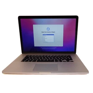 Apple MacBook Pro 15" inch Mid 2015 Core i7-4770HQ 2.2GHz 16GB 256GB Monterey - Picture 1 of 3