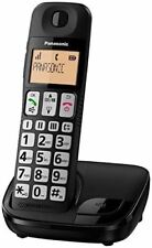 Panasonic KX-TGE110E Big Button Single DECT Cordless Telephone