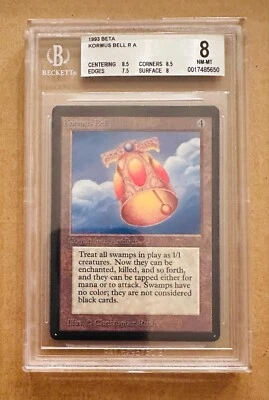 Kormus Bell - BETA - MTG - BGS 8.  NM-MT. - Image 1 of 2