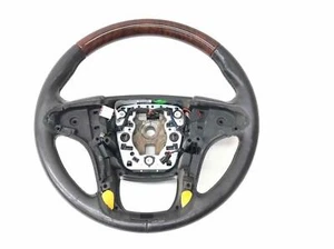 10-13 2011 LaCrosse Steering Wheel Black Leather & Wood Grain 13324853 USED OEM - Bild 1 von 11