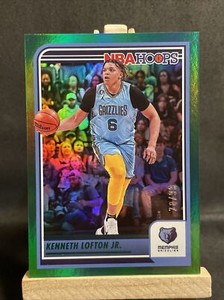 2023-24 NBA Hoops Kenneth Lofton Jr. Green Foil #/99