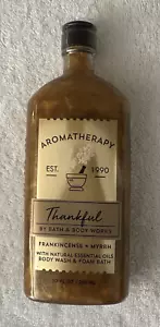 Bath & Body Works Aromatherapy FRANKINCENSE + MYRRH Body Wash Foam Bath NEW - Picture 1 of 2