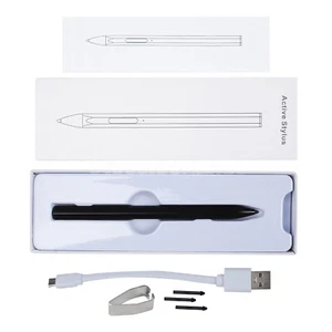 2in1 Stylus Pen For Microsoft Surface Pro 3/4/5/6/7/8/9/X Go 2/3/4 Book Laptop - Picture 1 of 18