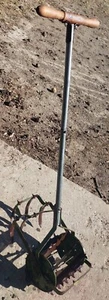 Antique ROHO style Garden Hand Push Cultivator Tiller Weed Plow Vegetable Claw - Picture 1 of 13