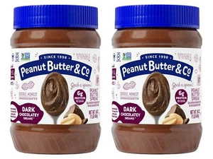 Dark Chocolatey Dreams Peanut Butter 2 Pack 16 oz Vegan Gluten Free Non GMO - Picture 1 of 8