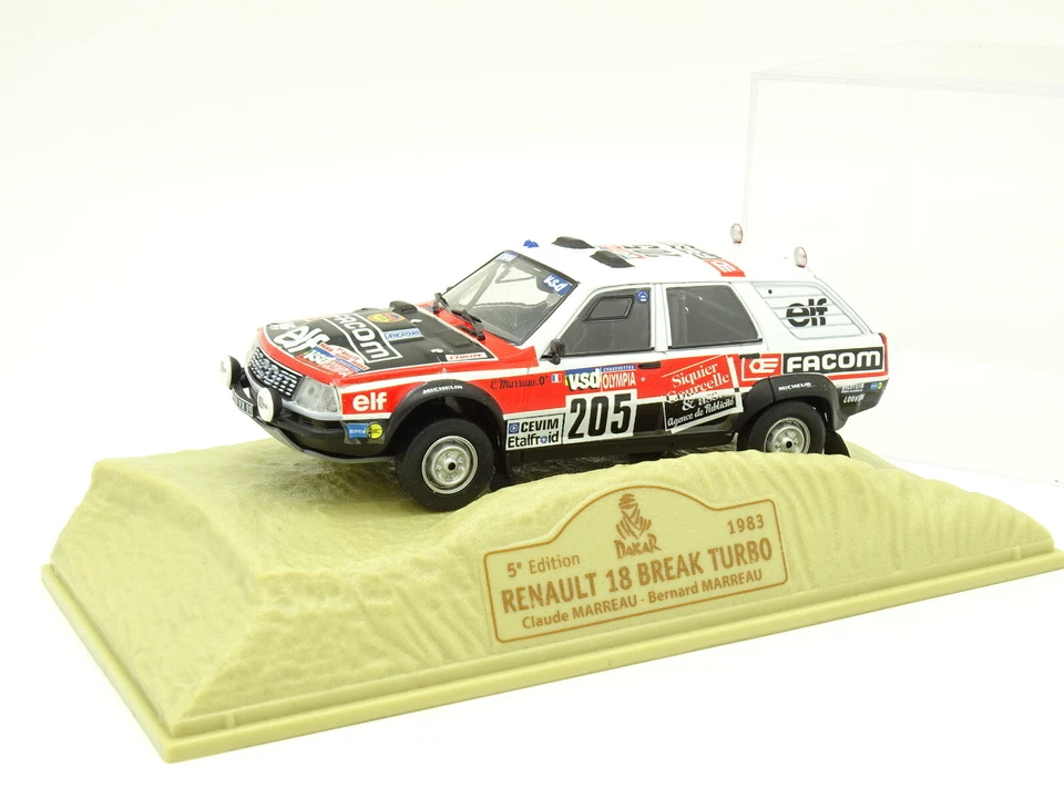 Norev Presse Rallye Parigi Dakar 1/43 - Renault 18 Break Turbo 1983 - Immagine 1 di 1