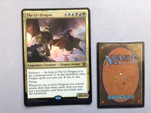Mtg Carte Magic Commander The Ur-Dragon Oversied FOIL English LP - Bild 1 von 2