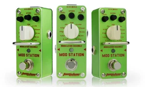 Tom'sline AMS-3 MOD STATION 11 Classic Modulation Mini Guitar Effects Pedal - Picture 1 of 8