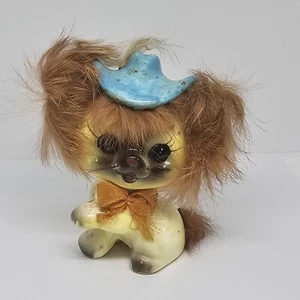 Vintage Ceramic Cat With Hat Fur - Picture 1 of 12