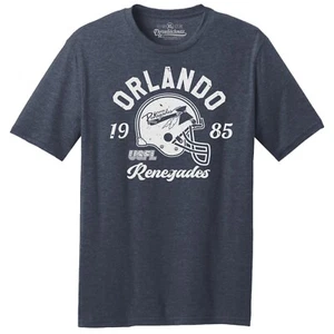 Orlando Renegades 1985 USFL Football TRI-BLEND Tee Shirt - Bild 1 von 5