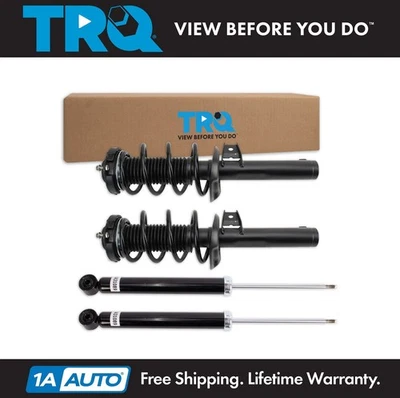 TRQ Front Rear Complete Strut & Shock Absorber Kit For 15-18 Audi Q3 Q3 Quattro - Image 1 of 4
