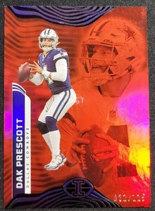 DAK PRESCOTT 2024 PANINI ILLUSIONS RED TROPHY COLLECTION /125 DALLAS COWBOYS - Picture 1 of 2