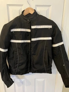 Bilt Lined Armor Padded Full Zip Motorcycle Riding Jacket- Women's XS - Bild 1 von 6