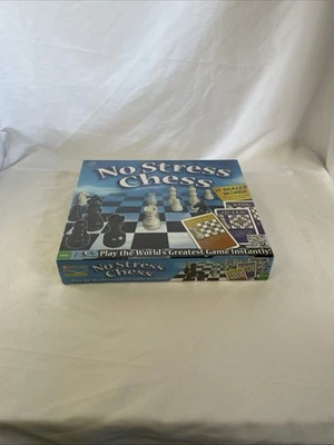 Winning Moves Games No Stress Chess New In Box Sealed Beginners Chess Board Game - Image 1 of 4