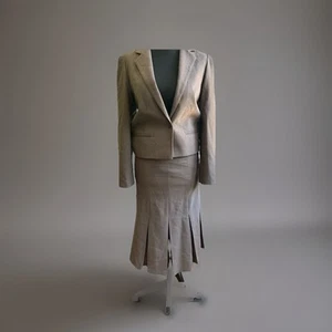 80s Jaques Vert Suit, In Olive, Size Medium, - Picture 1 of 13