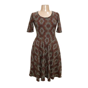 Lularoe Black XL A-Line Midi Dress - Picture 1 of 4