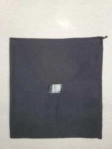 Nancy Gonzalez Soft Black Storage Dust Bag Cover 22" X 21" Drawstring Fleece Lg - Picture 1 of 7