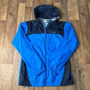 Columbia Glennaker Rain Jacket Boy's Size XL Blue Windbreaker Waterproof 5431 - Picture 1 of 12