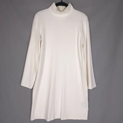NWT CLUB MONACO Women’s ANGILE Mini DRESS ROBE WHITE/BLANC Size MEDIUM - Image 1 of 4