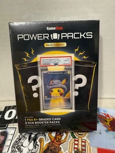 GameStop Power Pack Series 2 PSA Slab & 2 Booster Packs! IN HAND SHIP ASAP - Bild 1 von 3