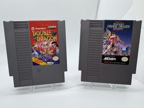 NINTENDO NES VIDEO GAME CARTRIDGE LOT DOUBLE DRAGON 1 2 II THE REVENGE TRADEWEST