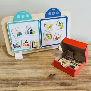 Lovevery Daily Helper Board Aufgaben The Connector Spielset Monate 49, 50, 51 - Bild 1 von 3