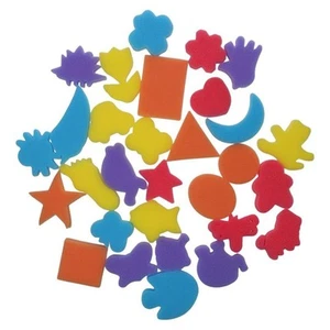 Sponge Painting Shapes 36 Pcs EVA Stamper for Painting Drawing DIY Art Tools - Picture 1 of 7