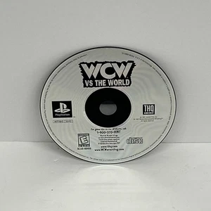 WCW vs. The World (Sony PlayStation 1, 1997)*PS1*SOLO DISCO*WWE WWF Wrestling - Imagen 1 de 5