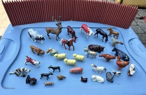 Antike Bleitiere und Bauernhoftiere Konvolut - Bild 1 von 17