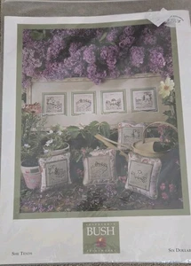 Shepherd’s Bush Counted Cross Stitch Kit- SHE TENDS-4 Garden Theme Designs-Rare - Picture 1 of 4
