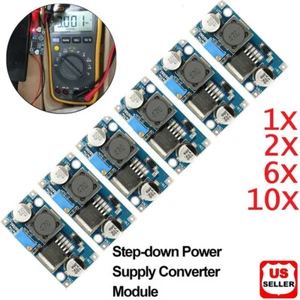 1x 10x LM2596S DC-DC 3A Buck verstellbar Step-Down Netzteil Konverter Modul - Bild 1 von 15