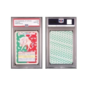 PSA 10 Tauros Topsun #128 Green Back 1997 Pokemon Card Japanese A450 Japan - Picture 1 of 1