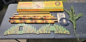 Vintage Limbo Trees Party Game Record & Instructions Twist Luau 1950's Complete - Picture 1 of 15