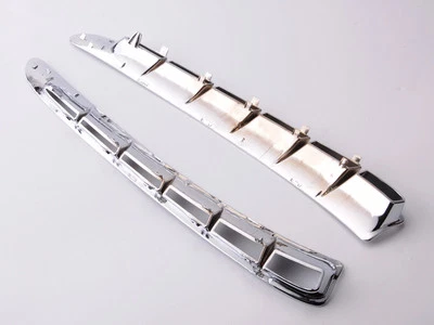 Protector de cubierta de parachoques delantero cromado para automóvil KA para Porsche Panamera 2011-2015 Foto 1 de 4