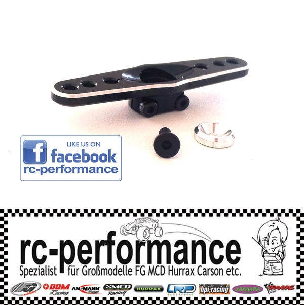 Alu Servohorn schwarz für Hitec Servos 24 Z TOP Angebot - Bild 1 von 1