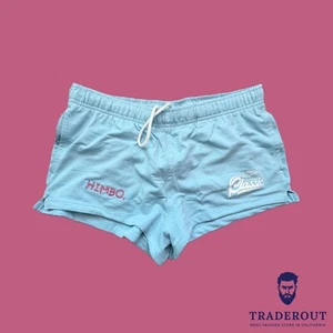 HIMBO custom embroidery on men aussieBum blue Joey cotton fleece shorts size M - Picture 1 of 6