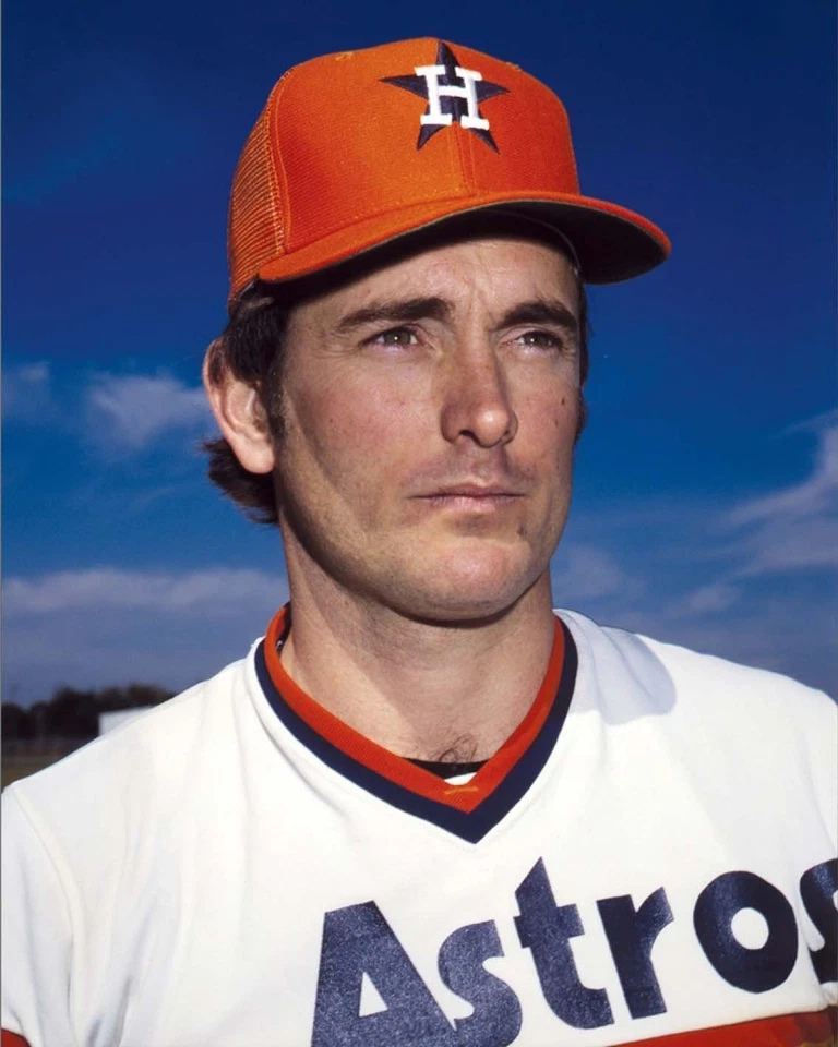 NOLAN RYAN 8X10 PHOTO HOUSTON ASTROS BASEBALL PICTURE MLB CLOSE UP - Image 1 of 1
