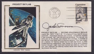 Jack Lousma, American NASA Astronaut, signed Skylab Spacewalk 2nd Repair cover - Picture 1 of 1