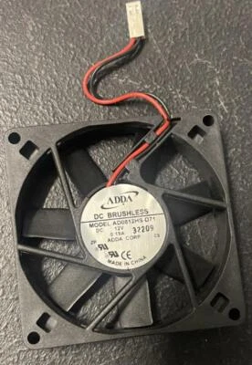ADDA AD0812HS-D71 DC Brushless Fan - Image 1 of 2