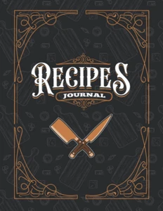 Blank Recipe Book to Write in Your Own Recipes for Men: Recipe Journal for Own R - Picture 1 of 12