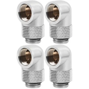 2 Count Computer Water-cooled Elbow Cooling Equipment Connector Fittings - Afbeelding 1 van 12