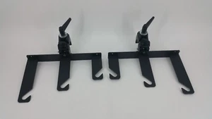 Lot of 2 Manfrotto Super Clamp Art 035 & Background Holder Hooks MADE IN ITALY - Picture 1 of 12