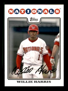 2008 Baseball Topps Updates Willie Harris Washington Nationals #UH79 - Picture 1 of 2