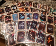 KISS 1978 Aucoin Mtg bubble gum cards (191 cards total) with 1 wrapper