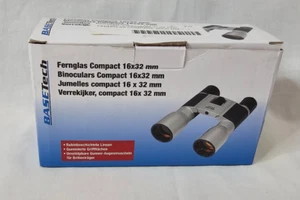 Basetech Fernglas Compact 16x32 16 x 32mm Dachkant Silber-Schwarz 558099 - Bild 1 von 1