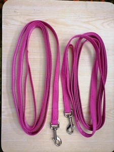 DRIVING REINS BIOTHANE pair 7 sizes - Picture 1 of 4