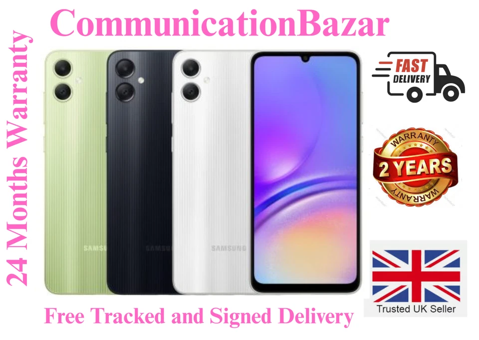 New Samsung Galaxy A05 64GB 4G 2024 D/S Android SmartPhone Unlocked Sealed - Image 1 of 4